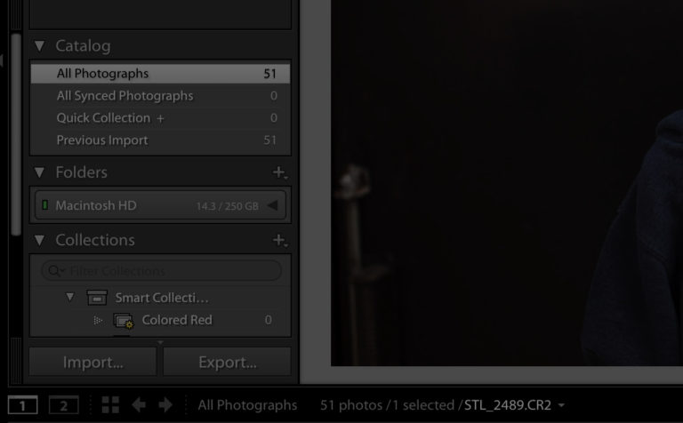 How to organize files in Lightroom