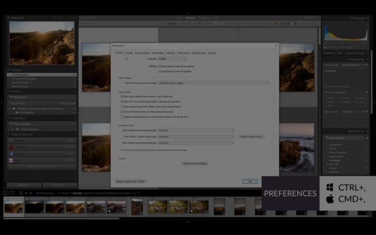 Lightroom Preference Dialog Box Featured Image