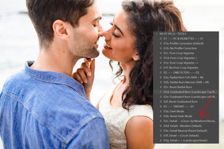 visual flow retouching toolkit