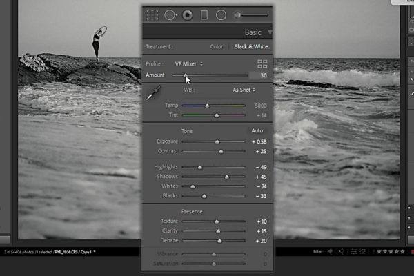 B&W Mixer Lightroom Presets