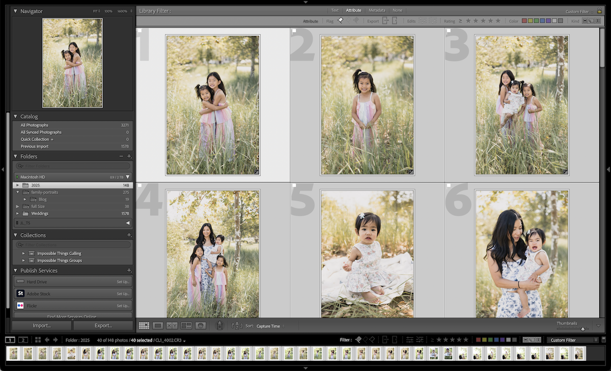 preset vs ai family sessions